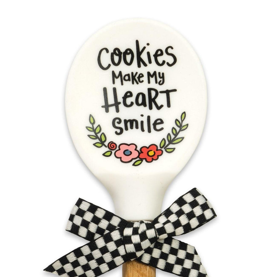 Cookies Make My Heart Smile Silicone Spoon