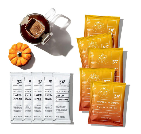 Copper Cow Coffee | Pumpkin Spice Latte | 5-Pack