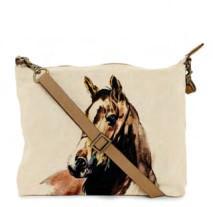 Cott N Curls Sling Bag | Brown Horse