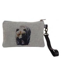 Cott N Curls Wristlet | Bear