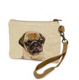 Cott N Curls Wristlet | Pug