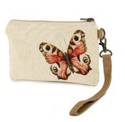 Cott N Curls Wristlet | Red Butterfly