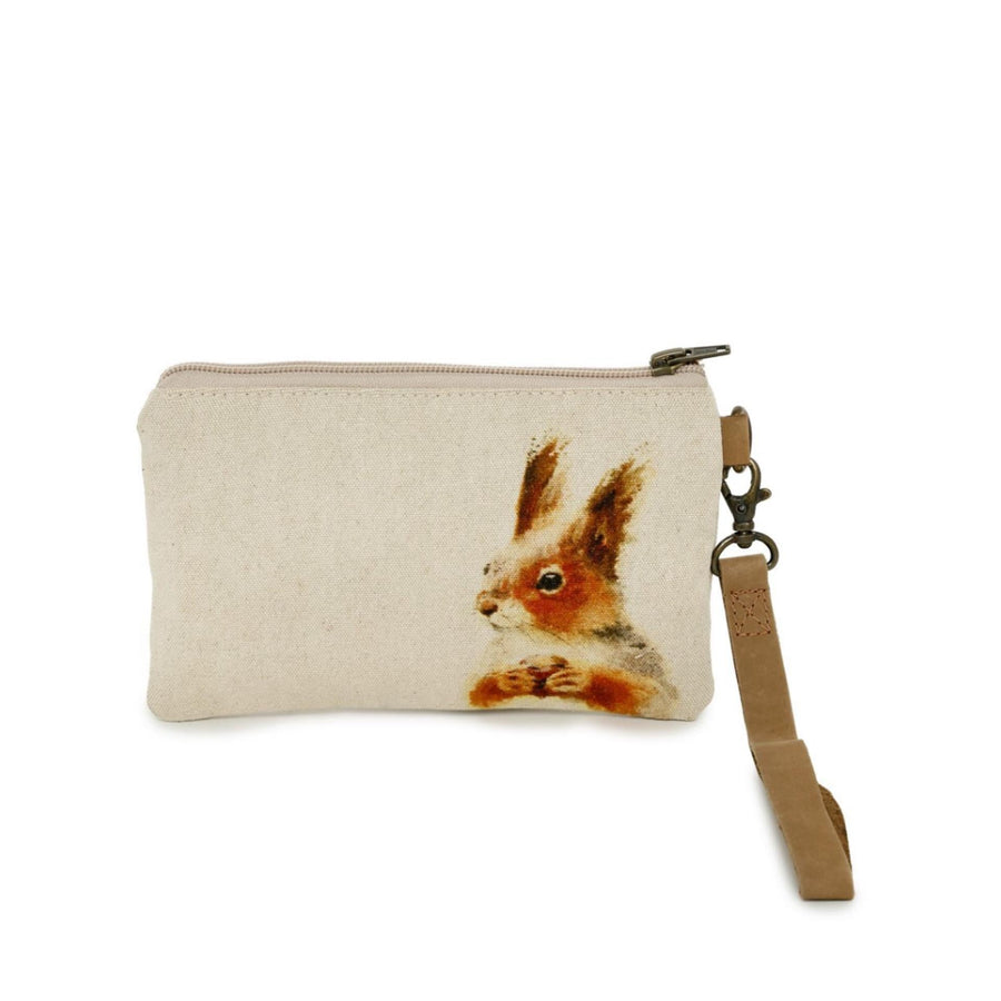Cott N Curls Wristlet | Squirrel