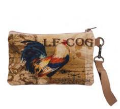 Cott N Curls Wristlet | Vintage Rooster