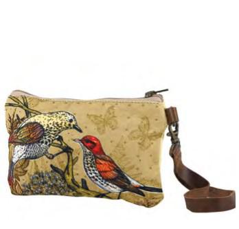 Cott N Curls Wristlet | Woodland Birds