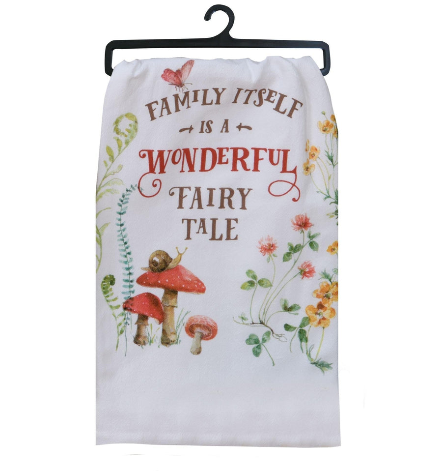 Cottage Core Fairy Tale Flour Sack Towel