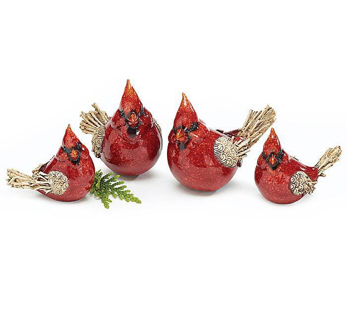 Country Cardinal Figurine