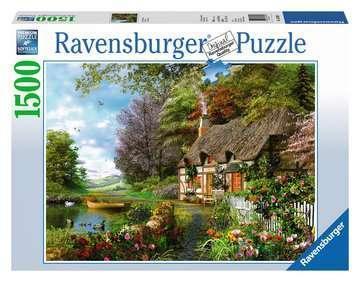 Country Cottage 1500 Piece Puzzle by Ravensburger