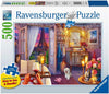 Cozy Bathroom 500 Piece Jigsaw Puzzle