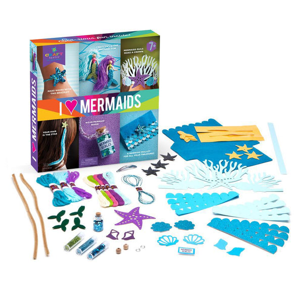 CRAFT-TASTIC® I Love Mermaids Craft Kit