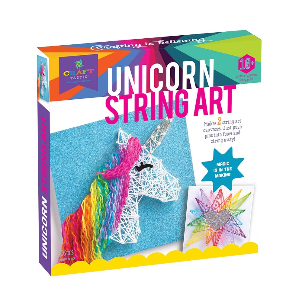 CRAFT-TASTIC® Unicorn String Art
