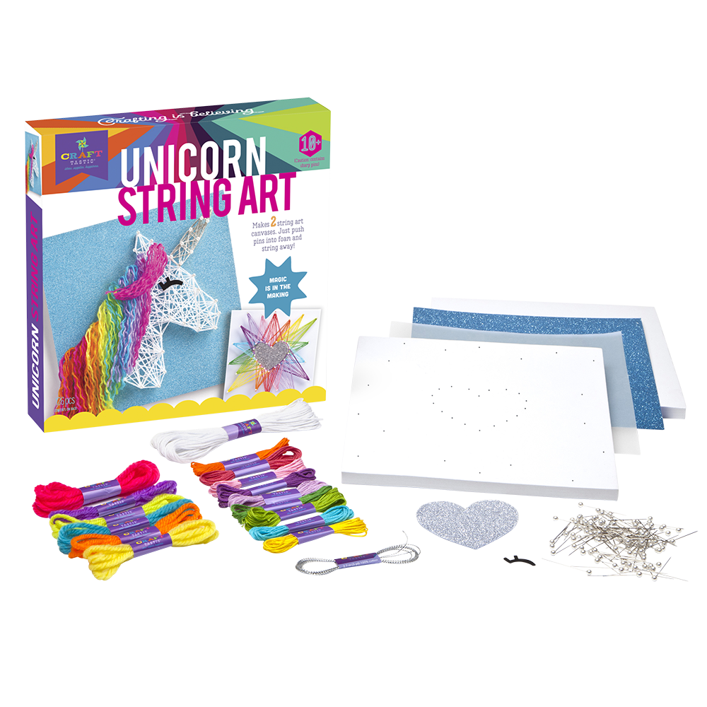 CRAFT-TASTIC® Unicorn String Art