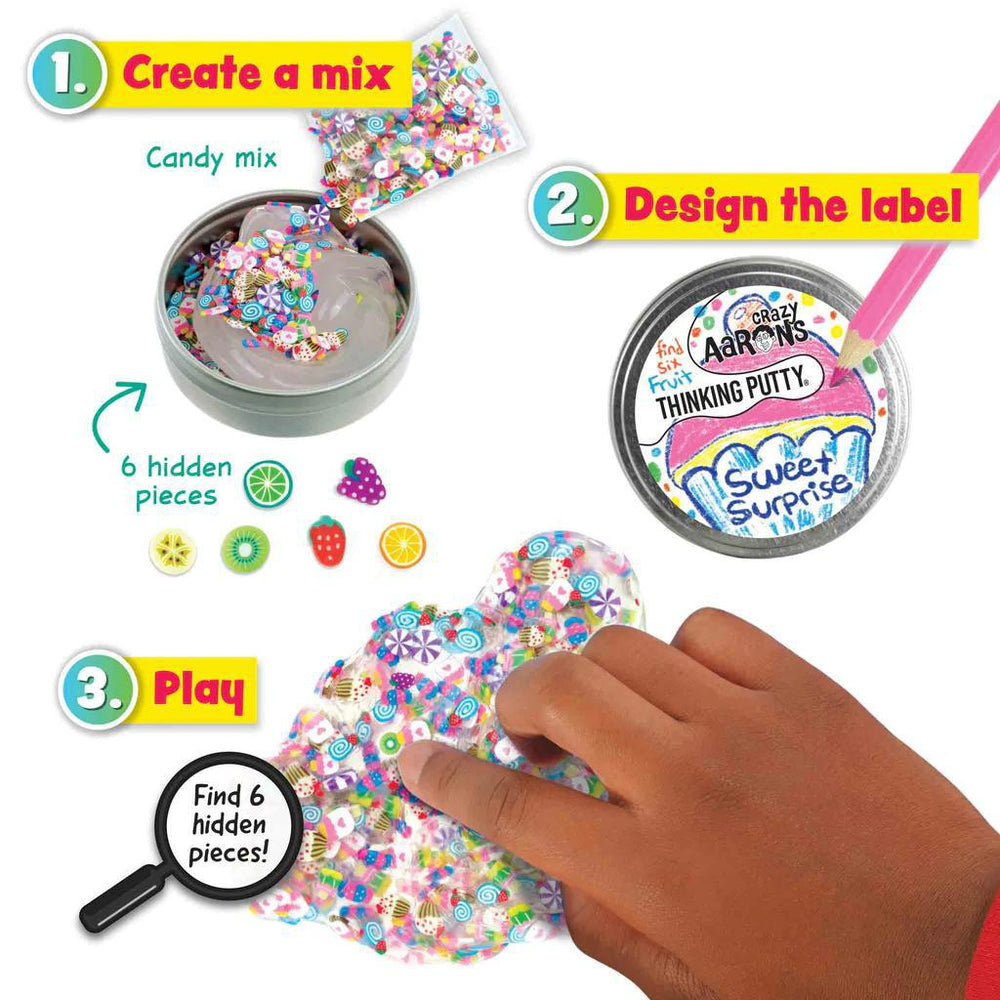 Crazy Aaron's Hide Inside Thinking Putty | Mixed by Me Kit