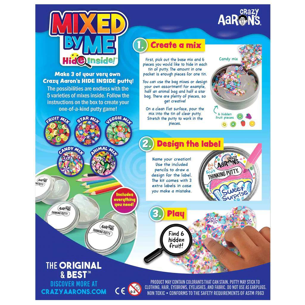 Crazy Aaron's Hide Inside Thinking Putty | Mixed by Me Kit