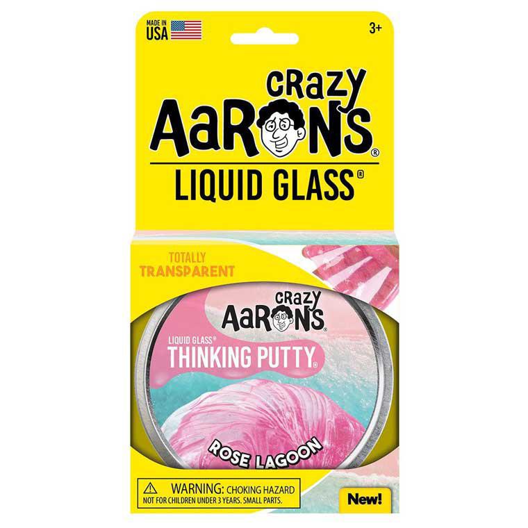 Crazy Aaron's Liquid Glass Thinking Putty | Rose Lagoon