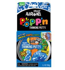 Crazy Aaron's Poppin' Thinking Putty | Crackle'n Kracken
