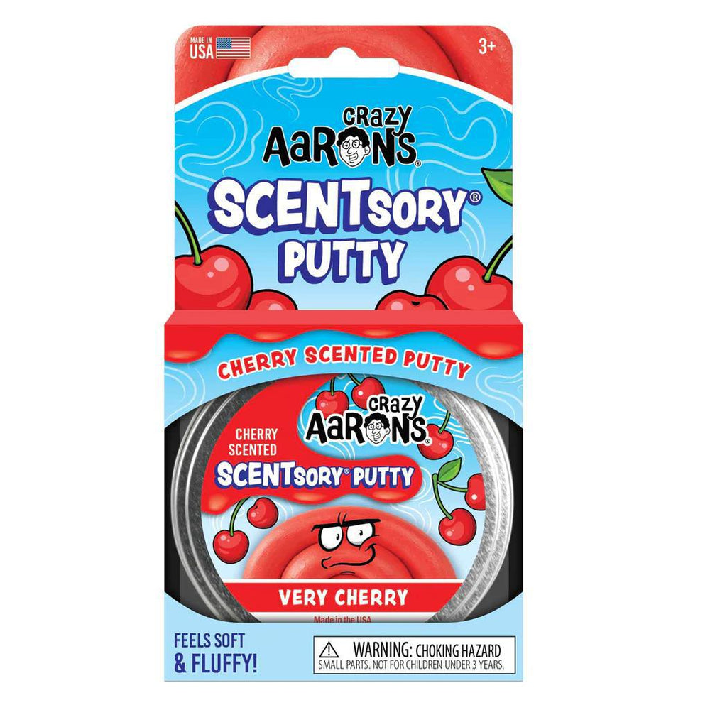 Crazy Aaron's Thinking SCENTsory Putty | Very Cherry
