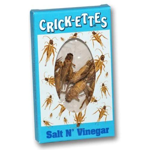 Crick-Ettes Seasoned Crickets | Salt n' Vinegar