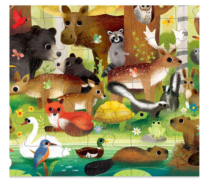Crocodile Creek Floor Puzzle | Forest Friends
