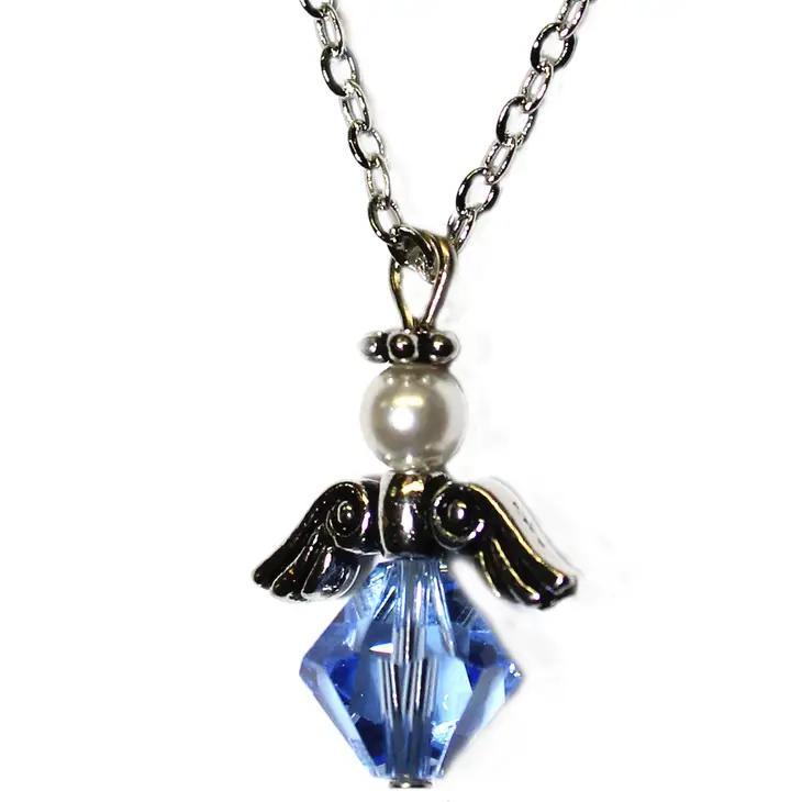 Crystal Angel Necklace