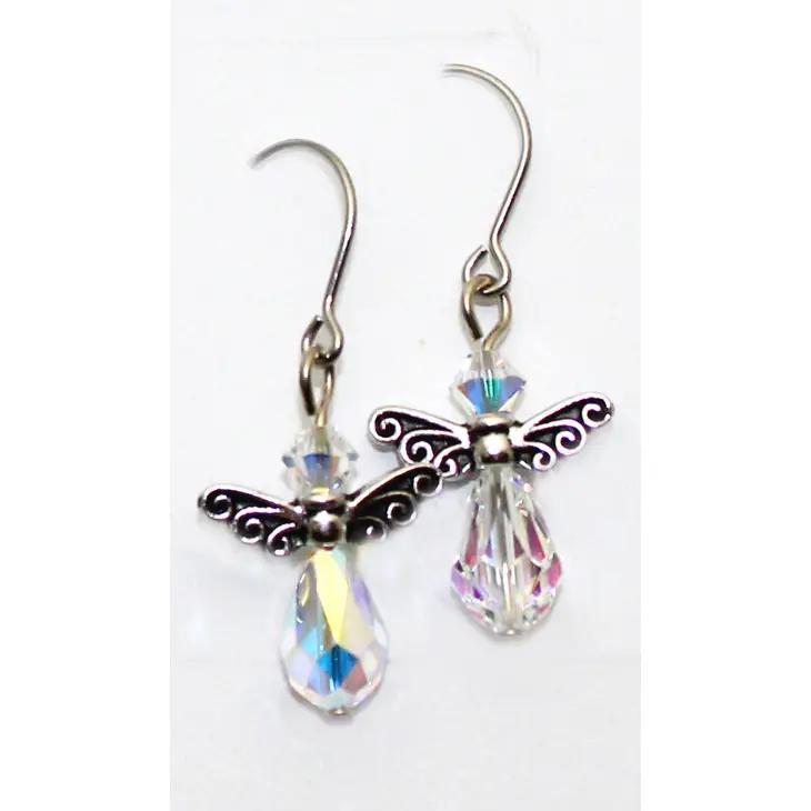 Crystal Fairy Dangle Earrings