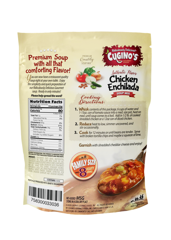 Cugino's Chicken Enchilada Soup Mix