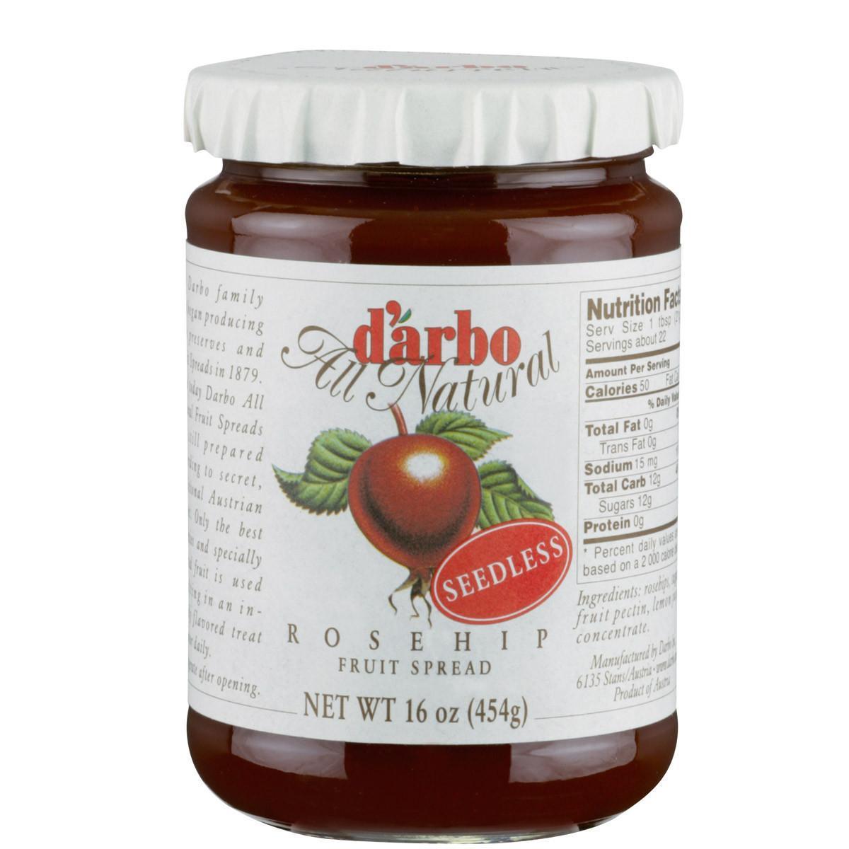 D'Arbo Seedless Rosehip Fruit Spread