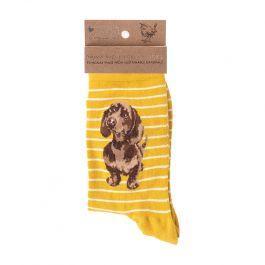 Dachshund "Little One" Socks by Wrendale