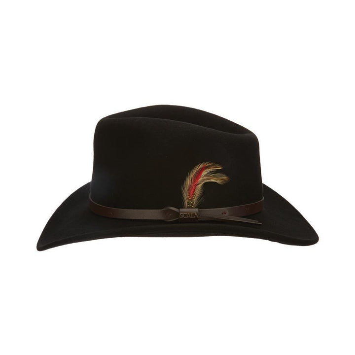 Dakota Wool Outback Hat Black