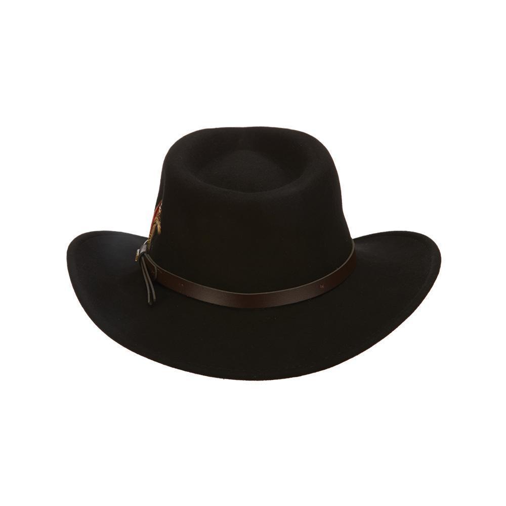 Dakota Wool Outback Hat Black