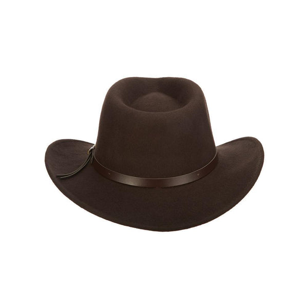 Dakota Wool Outback Hat Chocolate
