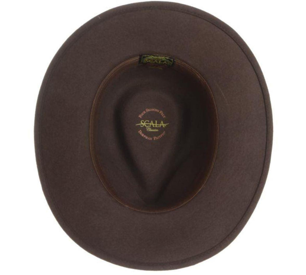 Dakota Wool Outback Hat Khaki