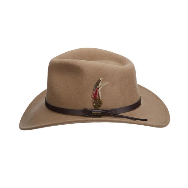 Dakota Wool Outback Hat Putty