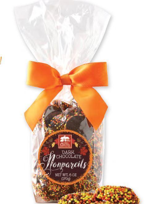 Dark Chocolate Autumn Nonpareils