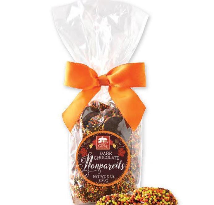 Dark Chocolate Autumn Nonpareils