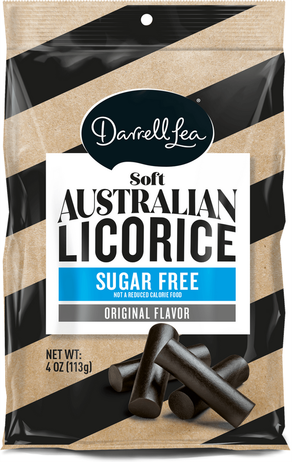 Darrell Lea Soft Australian Black Licorice Sugar Free
