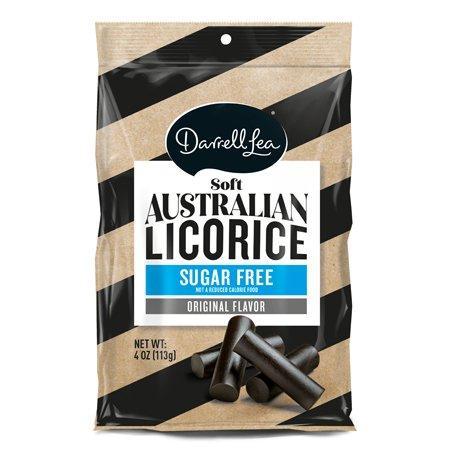 Darrell Lea Soft Australian Black Licorice Sugar Free