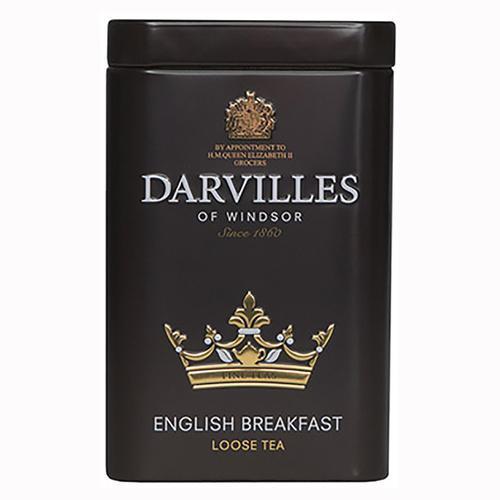 Darvilles of Windsor English Breakfast Tea Tin Caddy