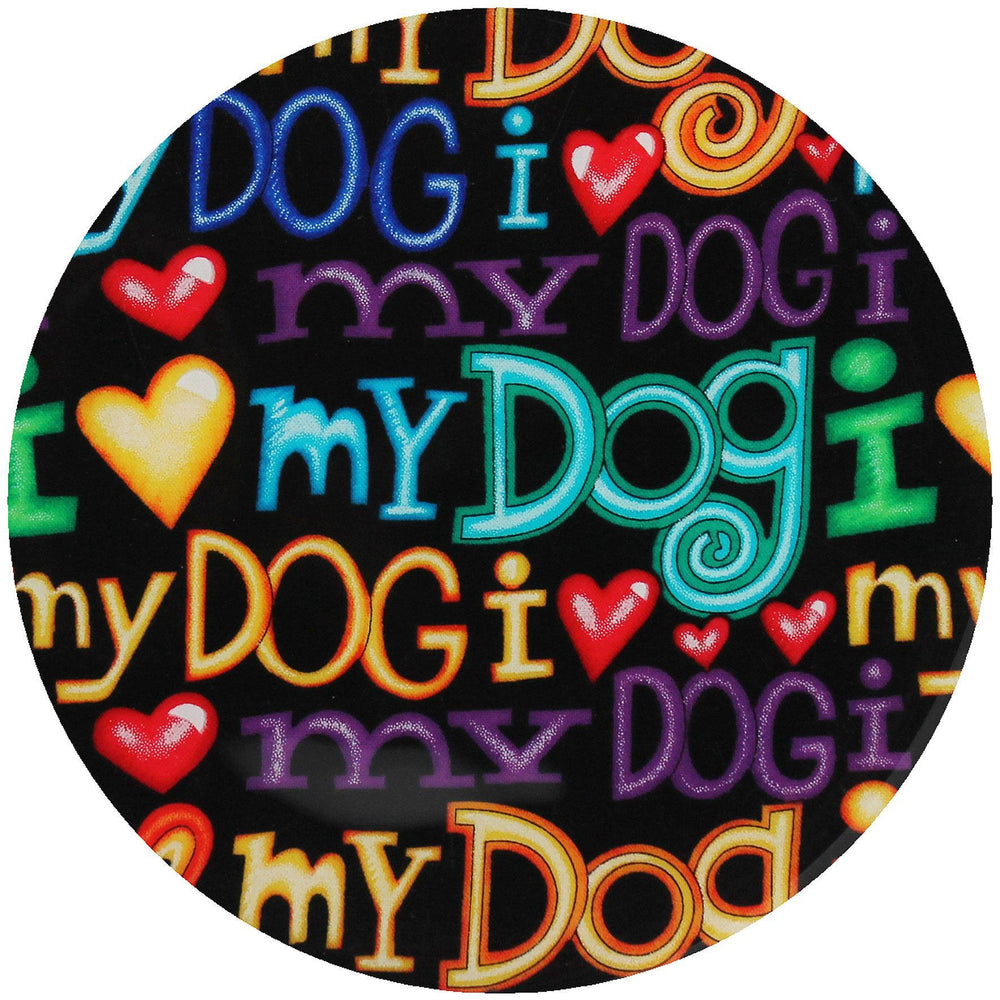 Decorative Silicone I Love my Dog Jar Opener