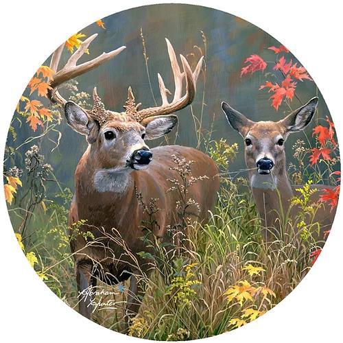 Decorative Silicone Jar Opener | Autumn Couple Deer