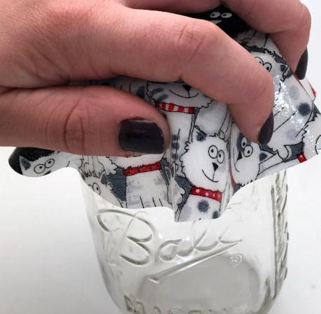 Decorative Silicone  Jar Opener | Black & White Cats