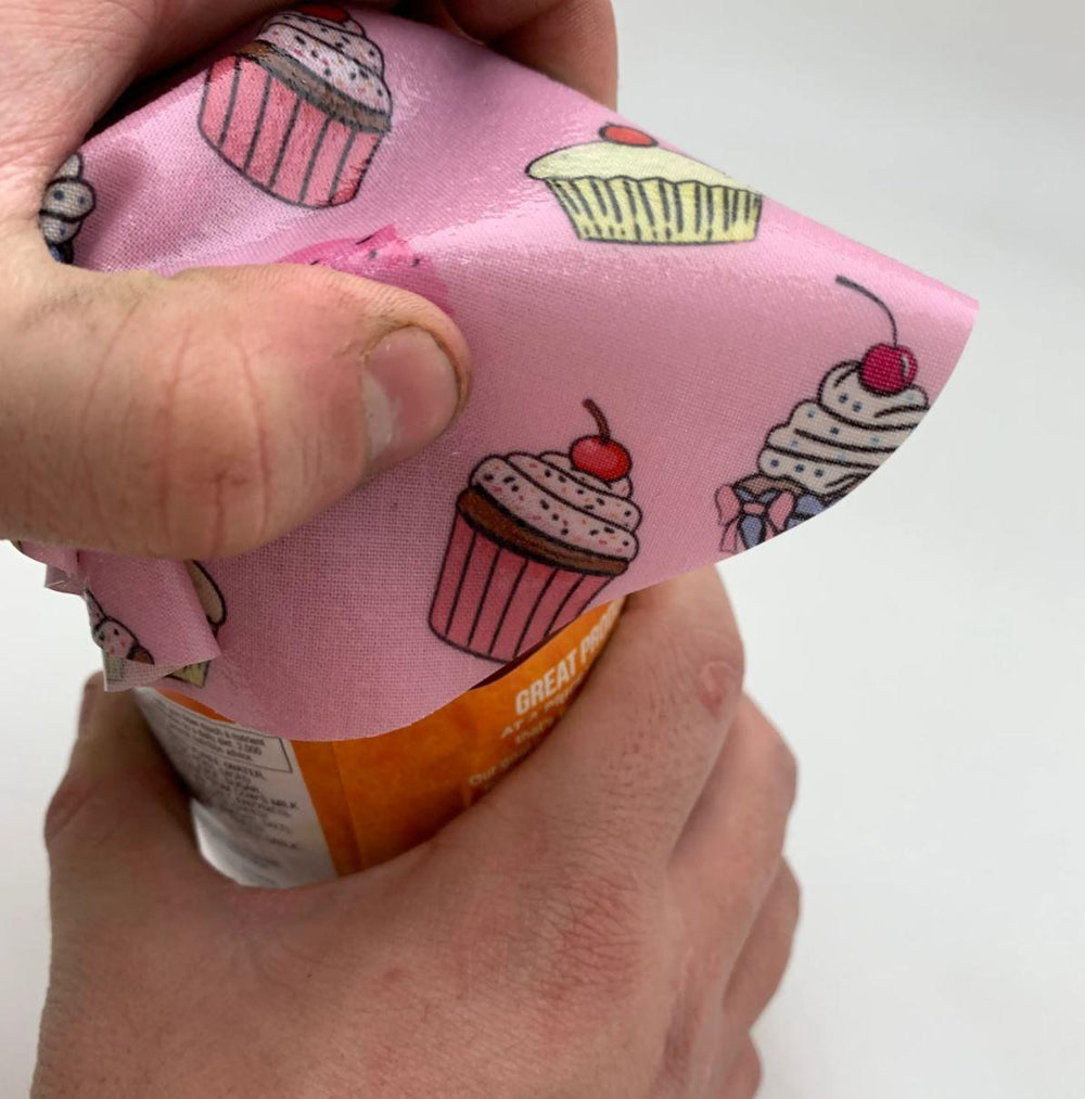 Decorative Silicone Jar Opener Cupcake