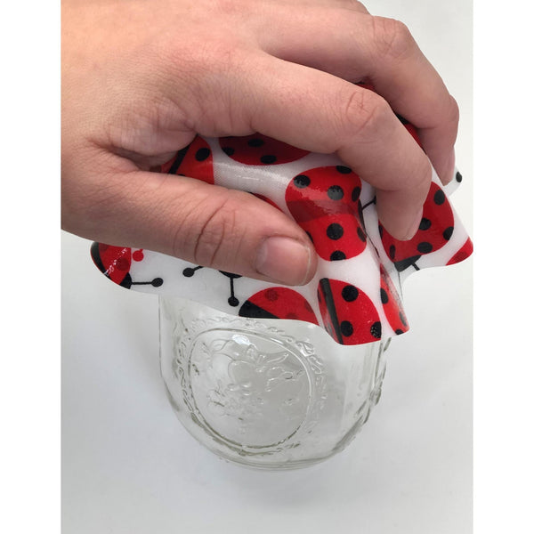 Decorative Silicone Jar Opener Diddle Bug Lady Bug