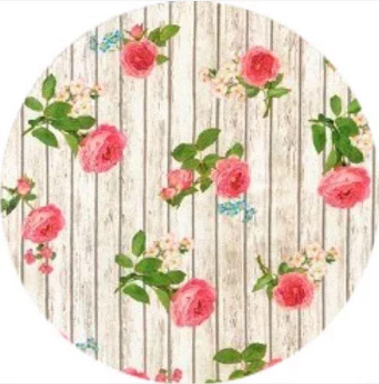 Decorative Silicone Jar Opener Farmhouse Rose