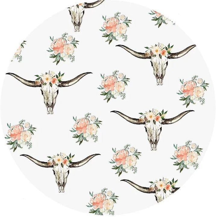 Decorative Silicone Jar Opener Flower Longhorn