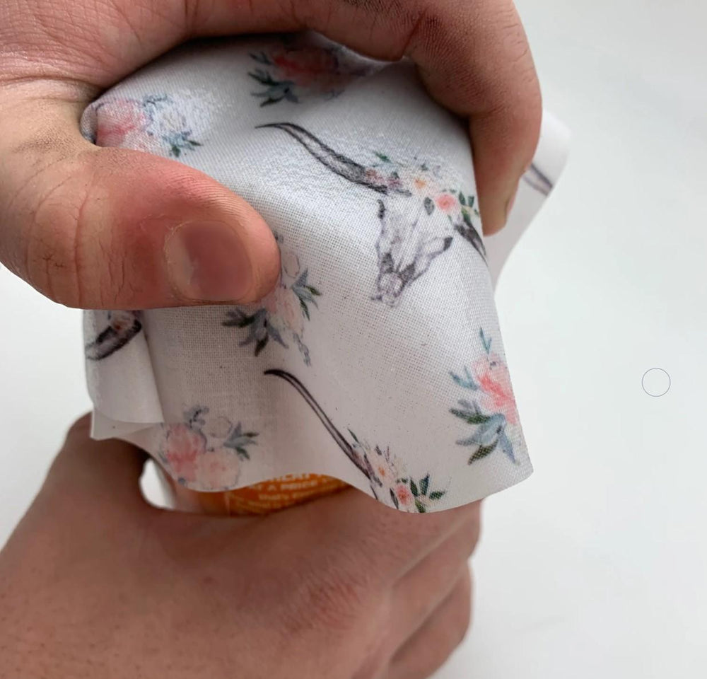 Decorative Silicone Jar Opener Flower Longhorn