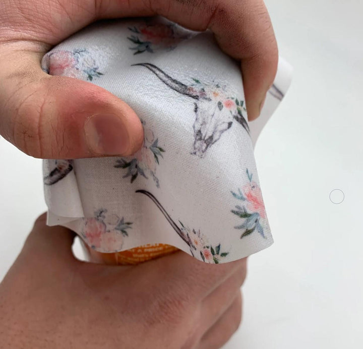 Decorative Silicone Jar Opener Flower Longhorn