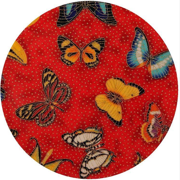 Decorative Silicone Jar Opener Glitter Butterfly