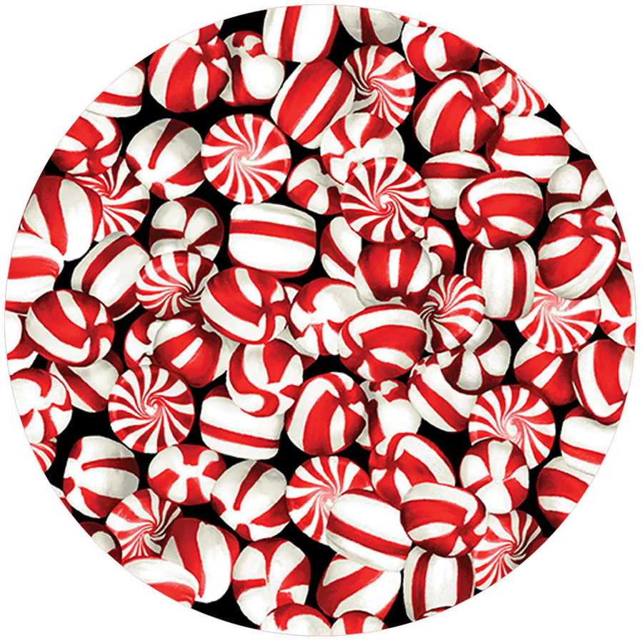 Decorative Silicone Jar Opener | Holiday Peppermints