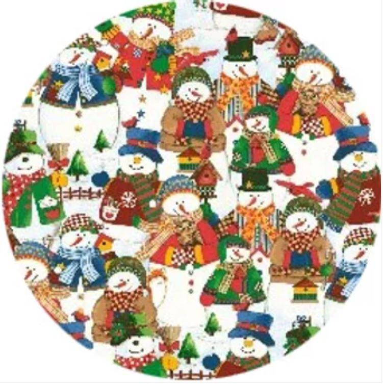 Decorative Silicone Jar Opener Snowman